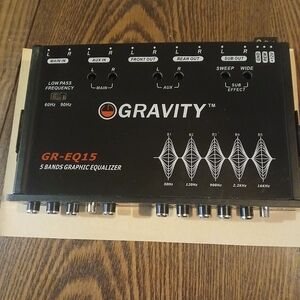 Black Gravity GR-EQ15 5 Bands Graphic Equalizer